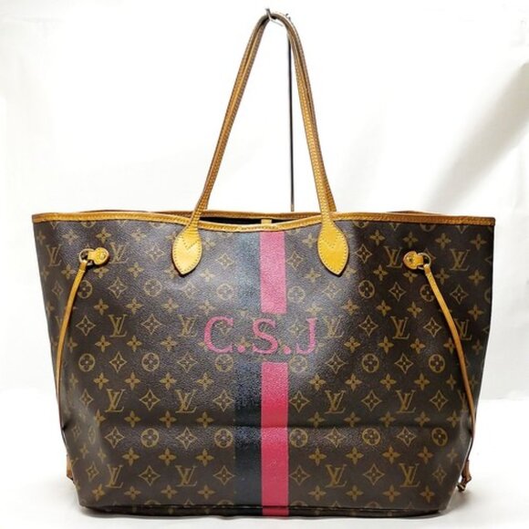 NO TARIFF Louis Vuitton LV Tote Bag Neverfull GM Brown Monogram 2287810 - Picture 1 of 16